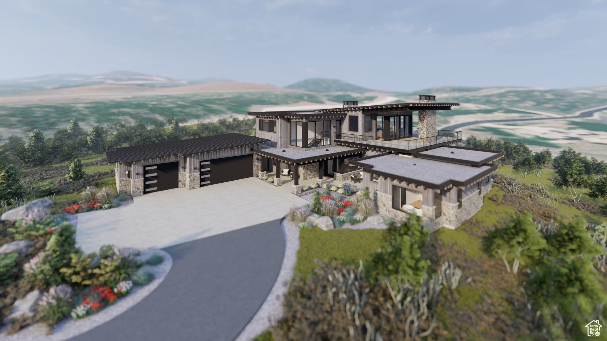 Painted Bluff Residence, Utah